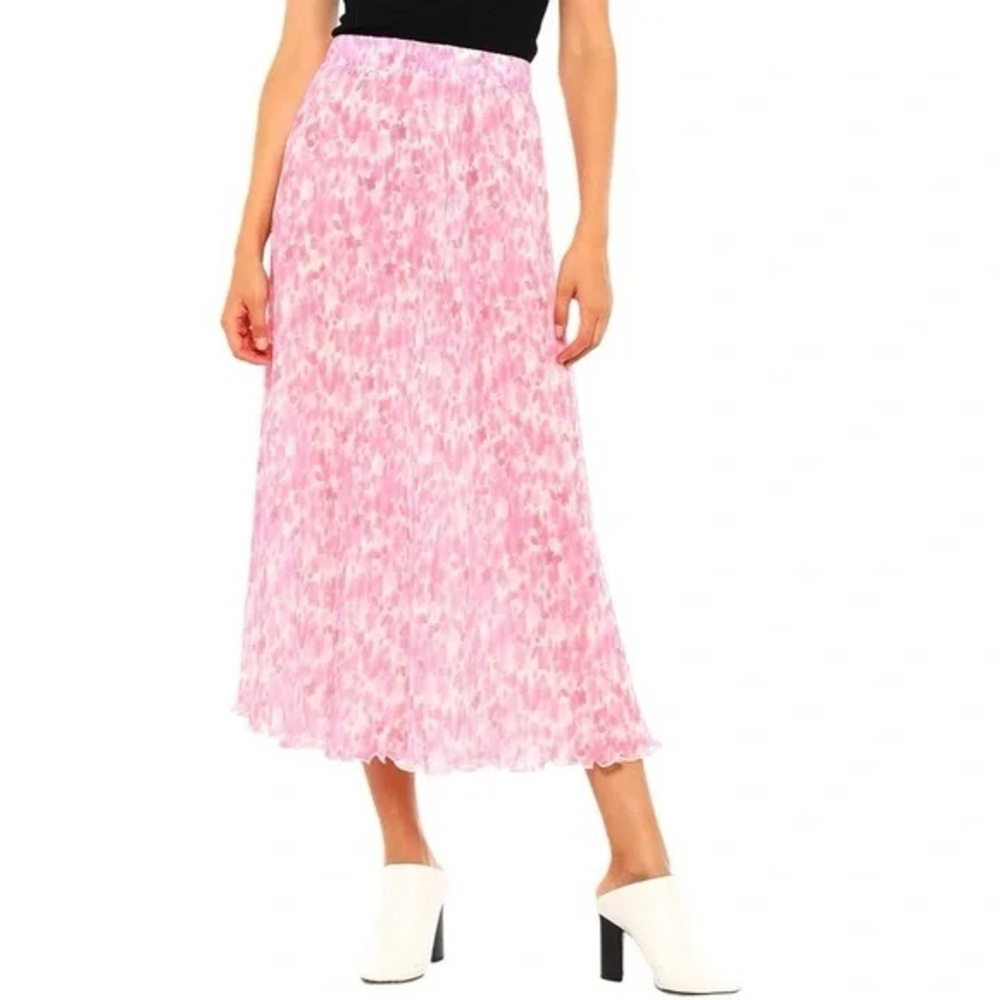 Ganni Georgette Midi Skirt